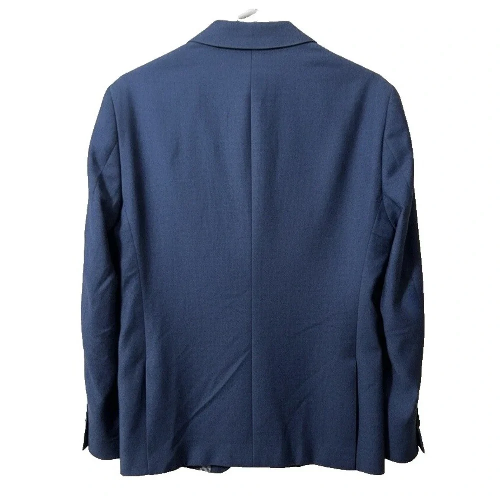 SAVILE ROW CO.‎ Brixton Suit Jacket 36S Navy Blue Skinny Fit Two Button